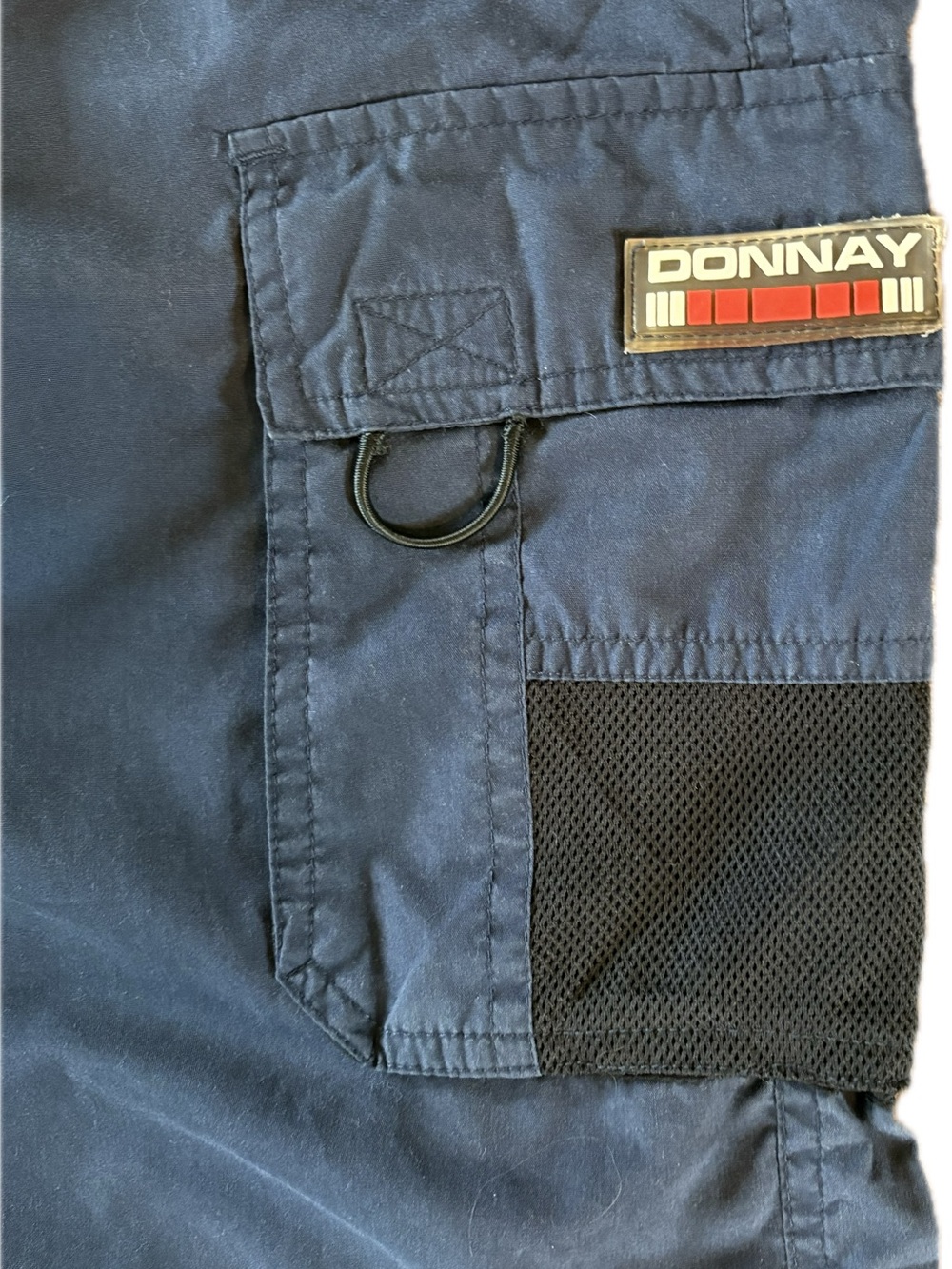 Dark Blue Lightweight Pants with Utility Pockets - Picture 4 of 8
